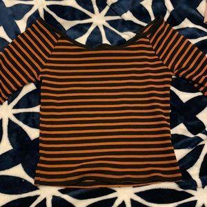 Forever 21 Off The Shoulder Crop Top